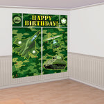 Camouflage Birthday Backdrop Kit by Amscan from Instaballoons