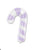 Candy Cane Lavender Purple 16″ Foil Balloons by Imported from Instaballoons