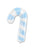 Candy Cane Pastel Blue 16″ Foil Balloons by Imported from Instaballoons