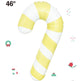 Candy Cane Yellow 46″ Balloon