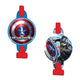 Capitán América Blowout Noisemakers (8 unidades)