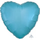 Caribbean Blue Heart 18″ Balloon