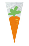 Carrot Cone Cello Bags by Unique from Instaballoons