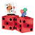 Casino Dice Cards Chips Centerpiece Decorating Kit by Amscan from Instaballoons