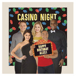 Casino Night Photo Prop Backdrop by Amscan from Instaballoons