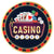Casino Roll The Dice Large Paper Plates by Amscan from Instaballoons
