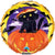 Cat in the Jack O Lantern Pumpkin 18″ Foil Balloon by Qualatex from Instaballoons