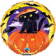 Cat in the Jack O Lantern Pumpkin 18″ Balloon