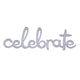 Celebrate Script Phrase Holographic 59″ Balloon