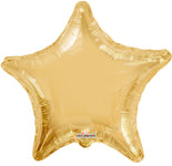Champagne Gold Star 18″ Foil Balloon by Convergram from Instaballoons