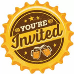 Cheers & Beer Invitation by Creative Converting from Instaballoons