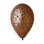 Cheeta Spots Brown13″ Latex Balloons by Gemar from Instaballoons