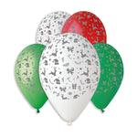 Christmas Texture 12″ Latex Balloons by Gemar from Instaballoons