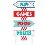 Circus Carnival Sign Centerpiece 18″ by Unique from Instaballoons