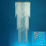 Clear Acrylic Chandelier 30″ by Natural Star from Instaballoons