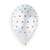 Clear Chic Dots Baby Blue 13″ Latex Balloons by Gemar from Instaballoons
