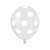 Clear Polka Dot  5″ Latex Balloons by Gemar from Instaballoons