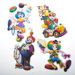 Clown Cutouts by Beistle from Instaballoons