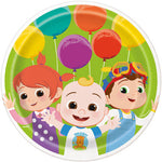 Cocomelon Plates 7″ by Unique from Instaballoons