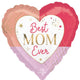 Colorful Best Mom Ever 18″ Balloon
