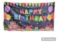 Colorful Birthday Banner by Imported from Instaballoons