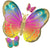 Colorful Butterflies 29″ Foil Balloon by Anagram from Instaballoons