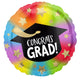 Colorful Congrats Grad 18″ Balloon