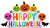 Colorful Creepy Halloween SS 39″ x 21″ Foil Balloon by Anagram from Instaballoons