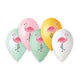 Colorful Flamingo Printed 13″ Latex Balloons (50 count)