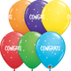Congrats Dots & Stars 11″ Balloons (50 count)