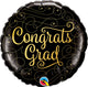 Congrats Grad Doodles 18″ Balloon