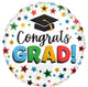 Congrats Grad Graduation 28″ Balloon