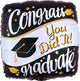Congrats Graduate You Did It! 18″ Balloon