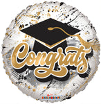 Congrats Graduation 18″ Foil Balloon by Convergram from Instaballoons