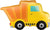 Construction Dump Truck 41″ Foil Balloon by Qualatex from Instaballoons