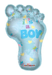 Convergram 36″ It's a Boy Baby Footprint Balloon
