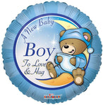 Convergram A New Baby Boy 18″ Balloon