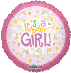 Baby Bottle Girl 18″ Balloon