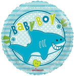 Convergram Baby Boy Little Shark 18″ Balloon