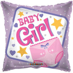 Convergram Baby Girl 18″ Balloon