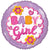 Convergram Baby Girl Quilt 18″ Balloon