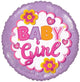 Baby Girl Quilt 18″ Balloon