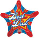 Globo de 18″ Best Dad Starburst