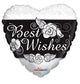 Best Wishes 18″ Heart Balloon