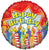 Convergram Birthday Candles 18″ Balloon