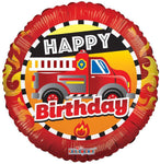 Convergram Birthday Fire Truck 18″ Balloon