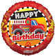 Birthday Fire Truck 18″ Balloon