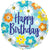 Convergram Birthday Full of Flowers 18″ Balloon