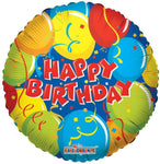 Convergram Birthday with Confetti 18″ Balloon