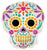 Colorful Calavera 18″ Balloon